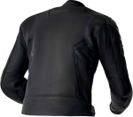 S1 D3O LEATHER JACKET BLACK SM
