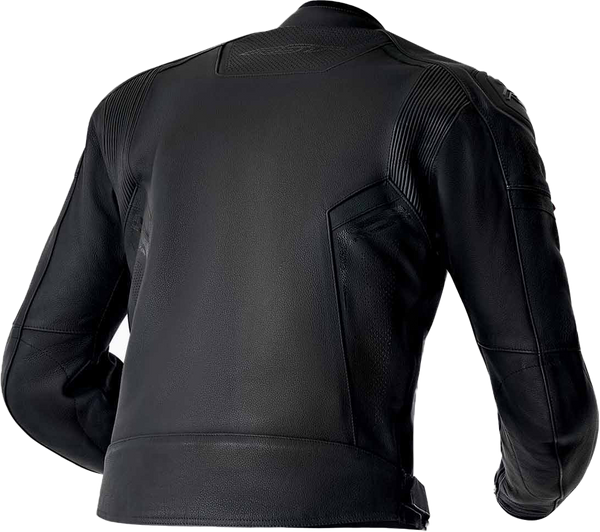 S1 D3O LEATHER JACKET BLACK