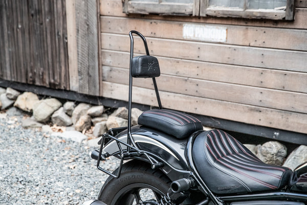 SADDLEBAG MOUNT SET PR BLACK | B15-1070B