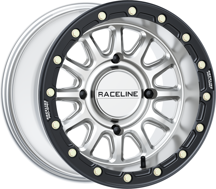 ALPHA HYPER WHEEL 4/156 HYPER SILVER/BLK 15X10 (+10MM) | A14SB-51056+10