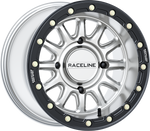 ALPHA HYPER WHEEL 4/137 HYPER SILVER/BLK 15X10 (+10MM) | A14SB-51037+10