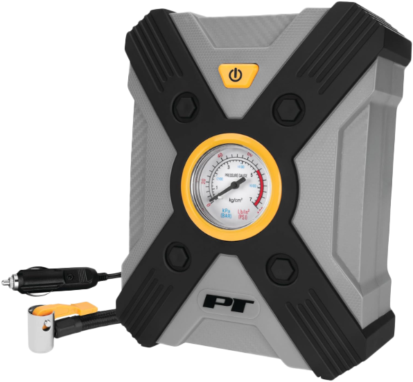 12V RAPID TIRE INFLATOR W/ LED LIGHT | W7901