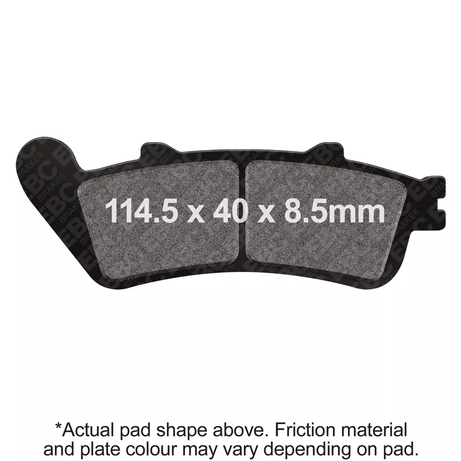 BRAKE PADS FA725HH DOUBLE-H SINTERED