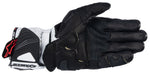 GP PRO RS4 GLV BLK WHT