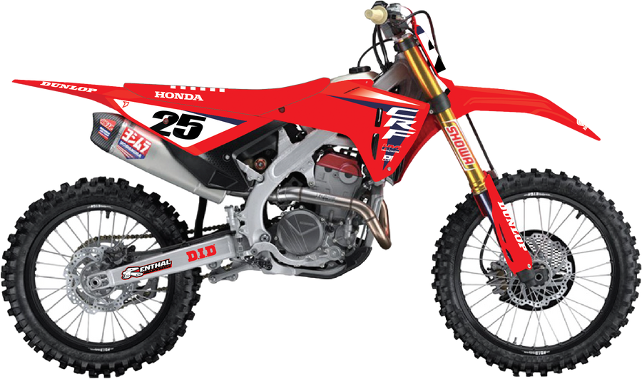 COMPLETE KIT 25 HRC CRF 450R (21-24) WHT BG