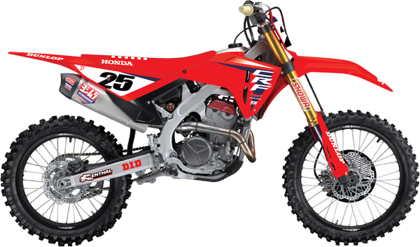 COMPLETE KIT 25 HRC CRF 450R (21-24) WHT BG