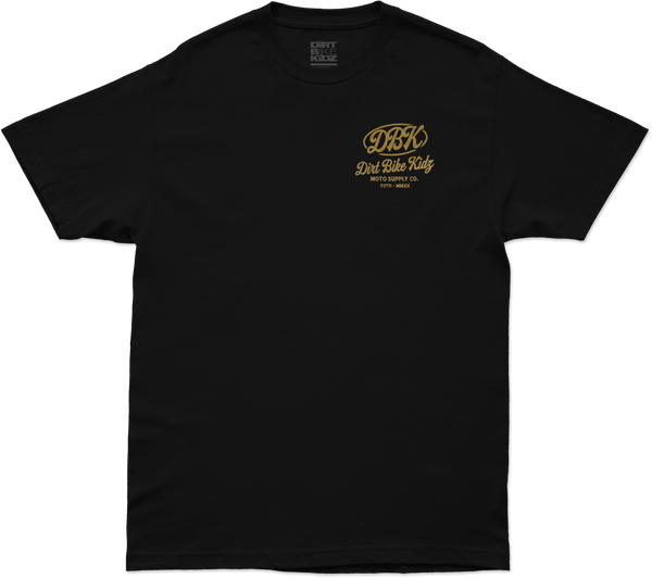 GOLD NUGGET TEE BLACK