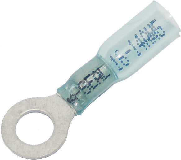 RING TERMINAL HEAT SEALABLE .25" 16-14 25-PK | NIS-19164-0026