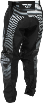 YOUTH F-16 PANTS BLACK/WHITE SZ 20