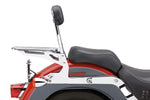 DETACHABLE BACKREST ROUND CHROME SOFTAIL 00-06 | 602-2001