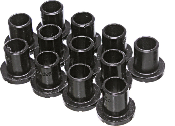 CONTROL ARM BUSHINGS REAR BLACK POL