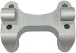 HANDLEBAR RISERS TOUR SILVER BMW