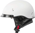 HH-65 HALF HELMET FULL DRESSED MATTE WHITE LG
