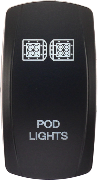 DASH SWITCH ROCKER FACE POD LIGGHTS | SW00-00107039