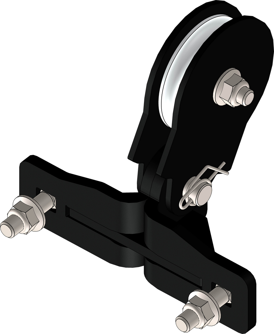QUICK PLOW PULLEY-STEEL CABLE