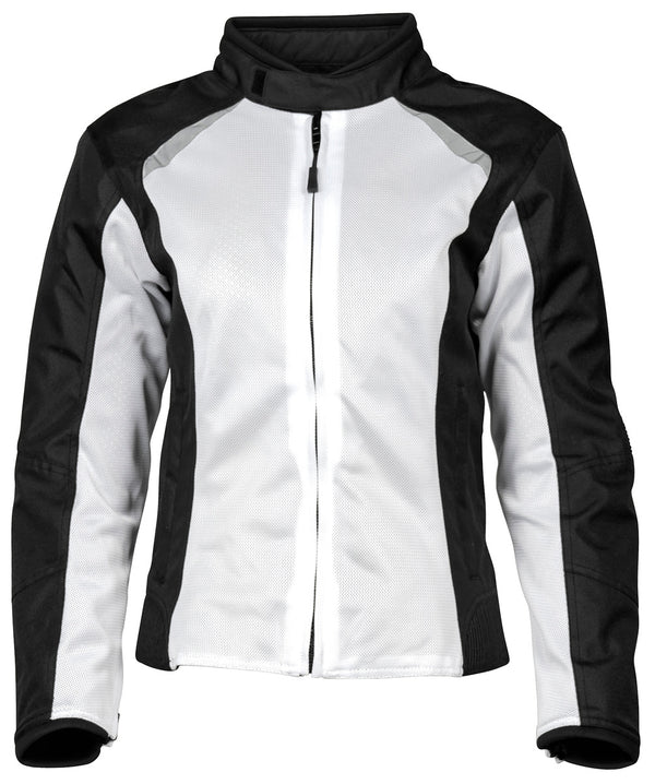 JOSEI MESH JKT WH/BK WMN