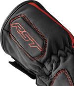 S1 GLOVE BLK/RED LEATHER