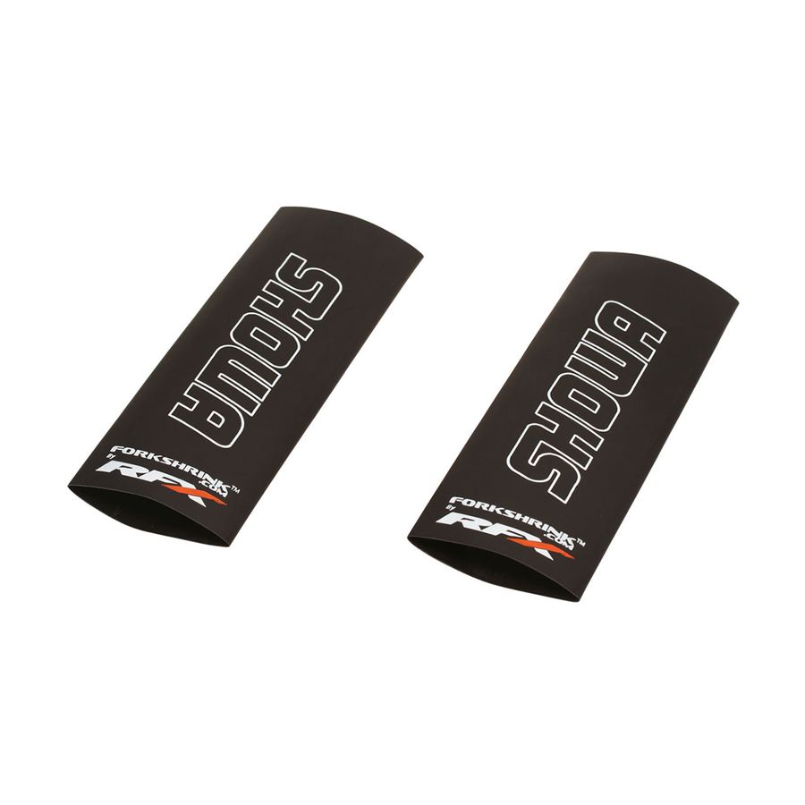 UPPER FORK GUARD WHITE SHOWA 85CC-112CC