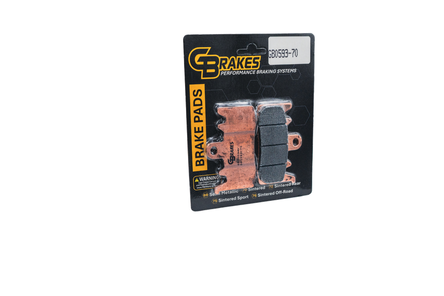 REAR BRAKE PAD HH SINTERED COMPOUND | GB601-72