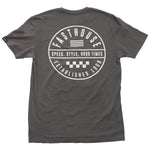 STATEMENT TEE GUNMETAL