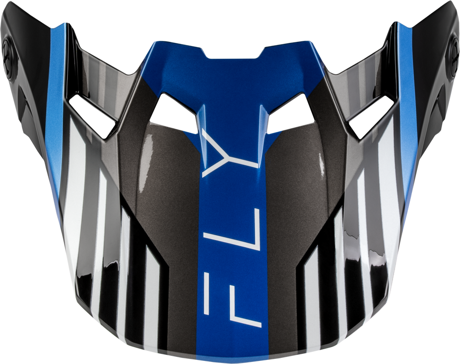 FORMULA CC STRIKE VISOR BLACK/BLUE/GREY/WHITE YL/SM