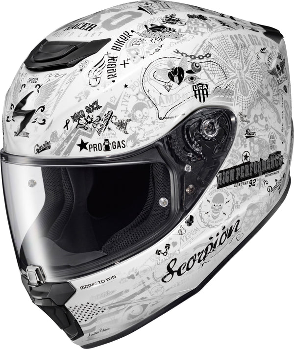 EXO-R330 FULL FACE HELMET SHAKE 2 WHITE