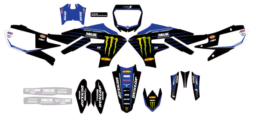 COMPLETE KIT 22 STAR YAM WHITE BG | 20-50-602