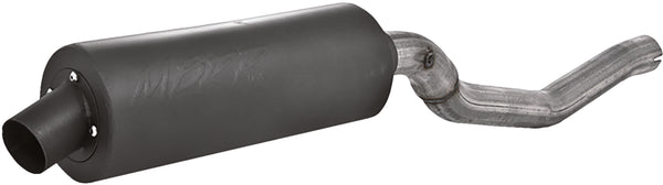 SINGLE SLIP-ON SYSTEM W/ 4.25" SPORT MUFFLER BLK | AT-6402SP