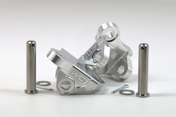 ALUMINUM FOOT PEG MOUNTS YZ 2 STROKES