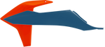 RADIATOR SHROUDS KTM 16 ORANGE/BLUE