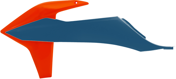 RADIATOR SHROUDS KTM 16 ORANGE/BLUE