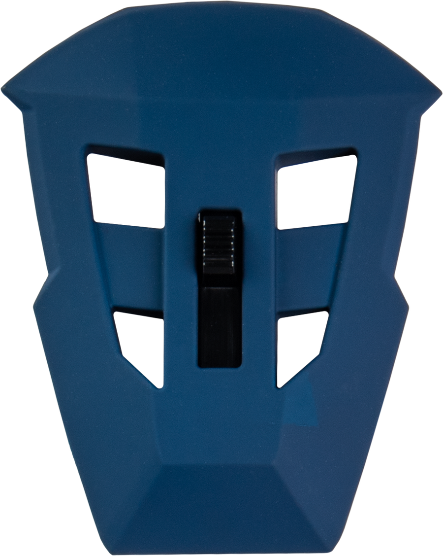 MD-74 MOUTH VENT W/SCREWS MATTE BLUE/GREEN