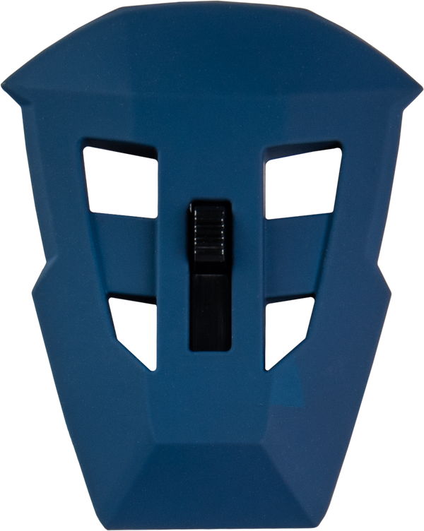 MD-74 MOUTH VENT W/SCREWS MATTE BLUE/GREEN