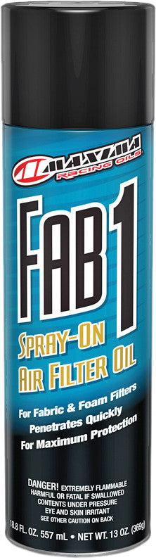 FAB 1 SPRAY-ON AIR FILTER OIL 13OZ | 61920