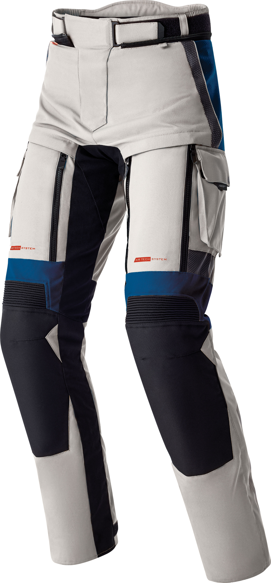 PS ADVENTURE D3O PANTS SILVER/BLUE TEXTILE XL