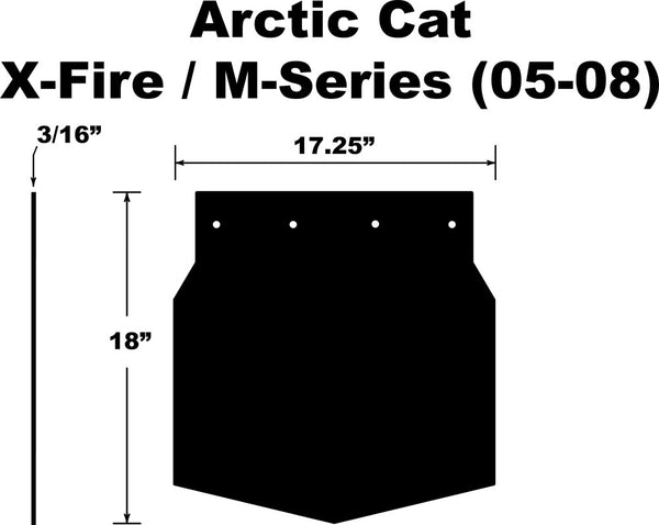 SNOWFLAP  ARCTIC CAT M-SERIES/X-FIRE 05-08