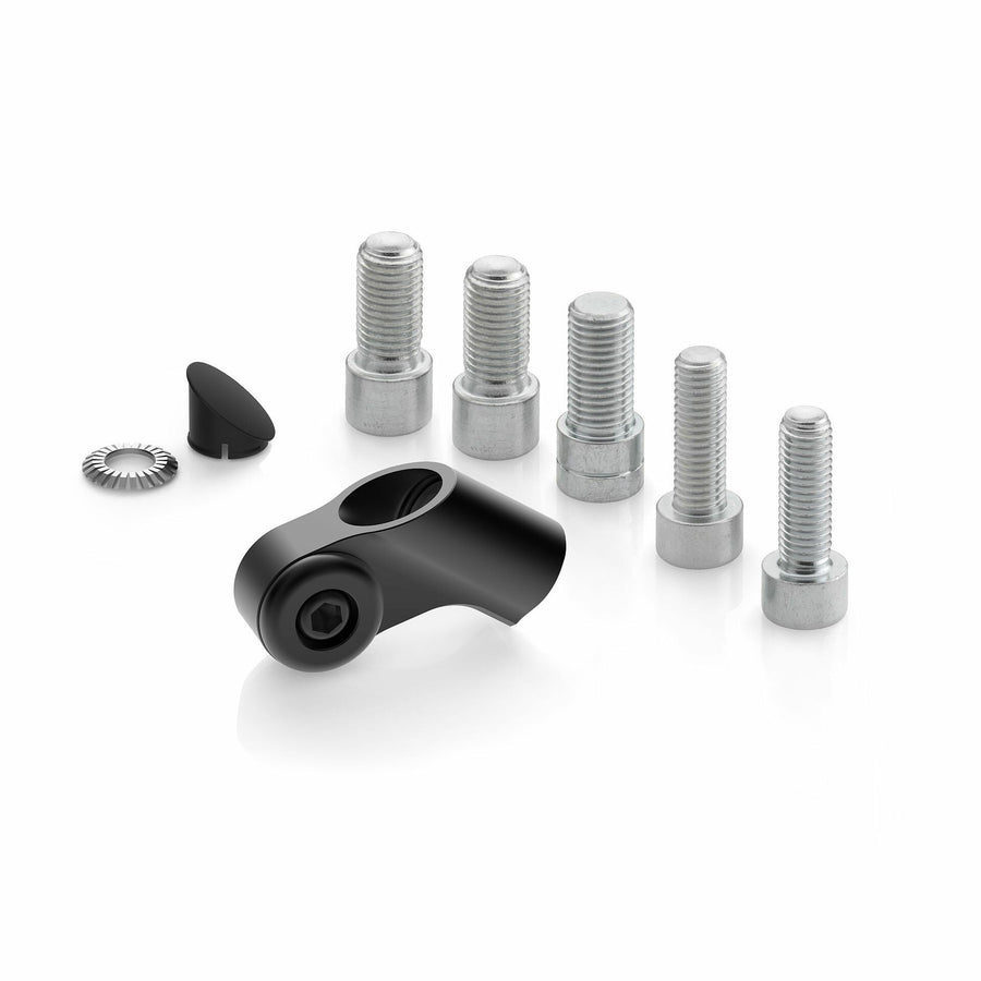 UNIVERSAL MIRROR ADAPTER SIDE MOUNT BLACK EA | BS713B