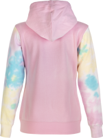 Women's Tie-Die Zip Up Hoodie