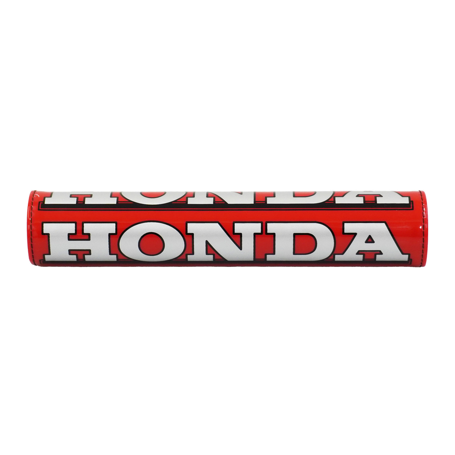 HANDLEBAR PAD 7/8" CROSSBAR RED HON | FXHP 10100 00RD
