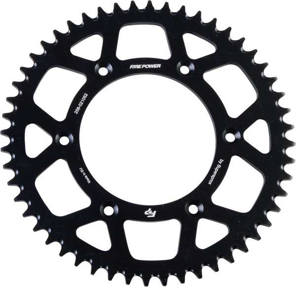 REAR SPROCKET ALUMINUM 52T BLK | FPA-210-52-BLK