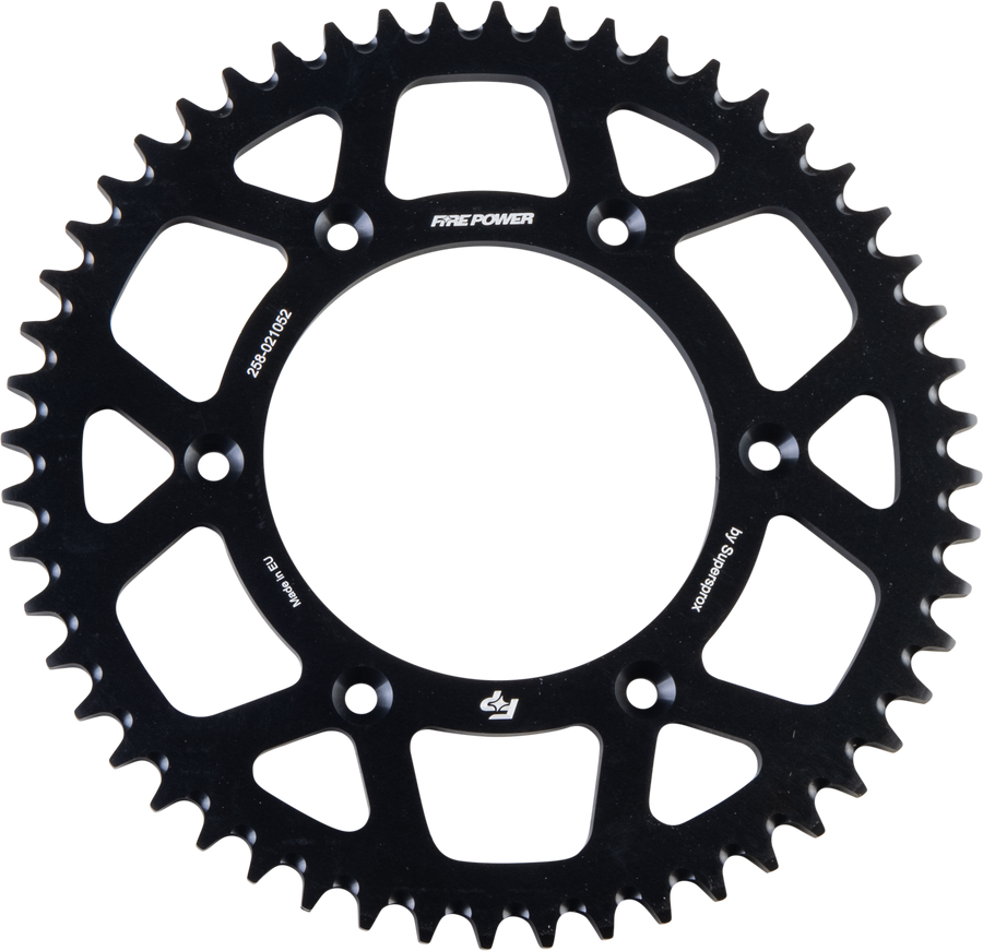 REAR SPROCKET ALUMINUM 52T BLK | FPA-210-52-BLK