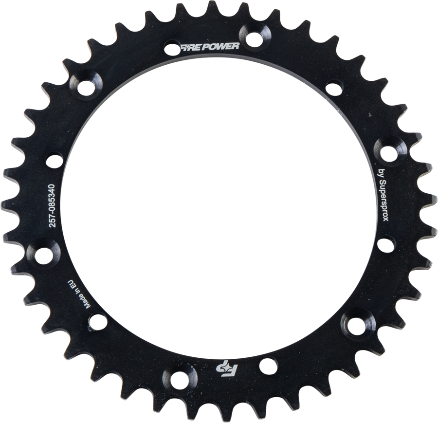 REAR SPROCKET STEEL 40T BLK