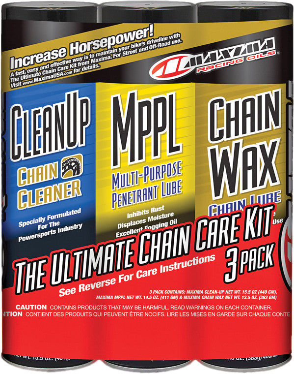 ULTIMATE CHAIN WAX CARE KIT 3/PK | 70-749203