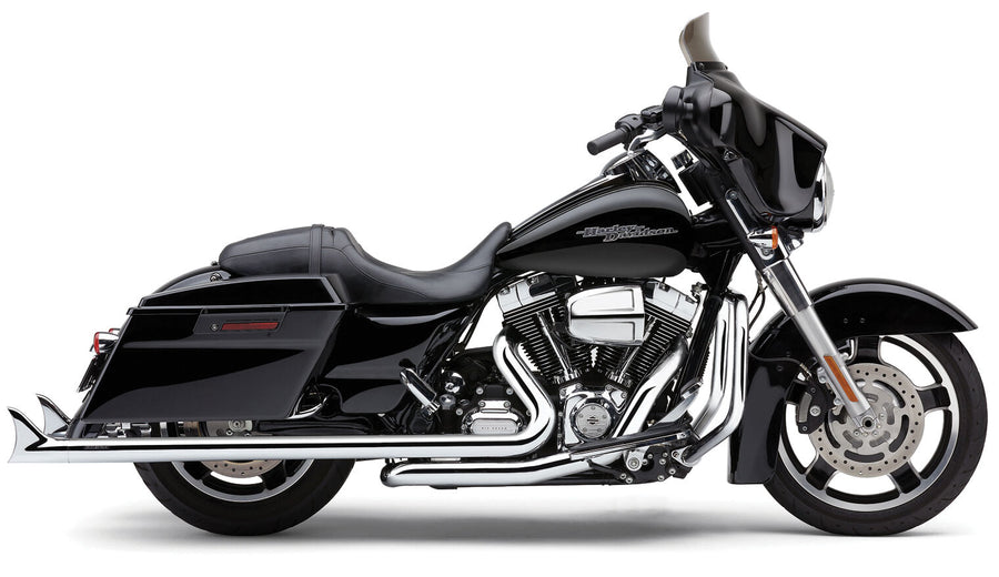 SPEEDSTER DUALS FISHTAIL CHROME FLH/FLT 10-16 | 6974
