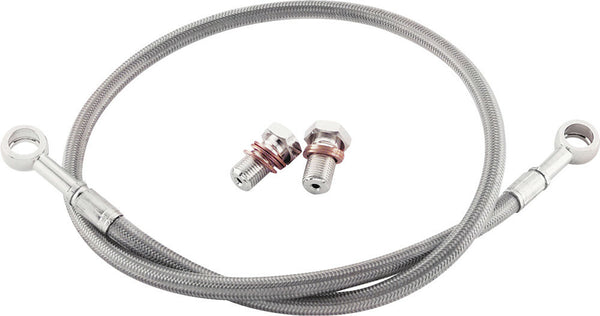 BRAKE LINE REAR SILVER SUZ