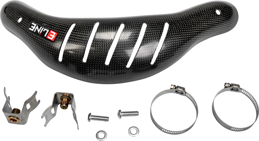 CARBON FIBER HEAT SHIELDS HUS/KTM | MHS350SXF