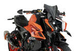 DOWNFORCE FRONT SPOILER MATT BLACK KTM | 22178J