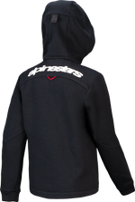 YOUTH RACER MX FLEECE BLACK SM