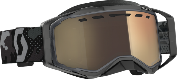 PROSPECT GOGGLE SNOW CROSS LS DK GREY/BLK W/LS BRONZE CHROME