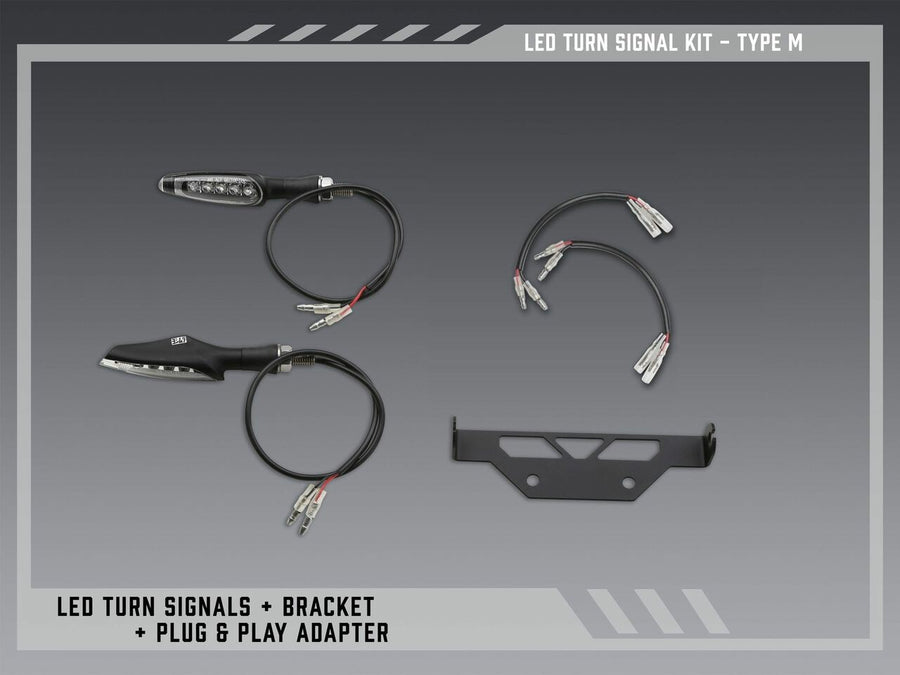 FE V2 STND LED TURN SIG KIT M | 075BG-STD-M-K